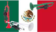 Mexicanflagwptrumpets